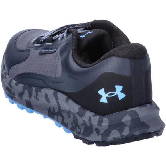 🆕 Women's Charged Bandit Trail 3 Sneaker 104 Castlerock Blue Horizon Polyester - Picture 4 of 9